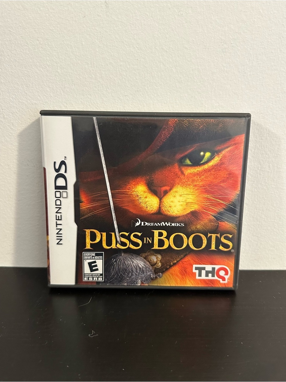Nintendo DS Puss in Boots CIB Complete Tested Authentic Game